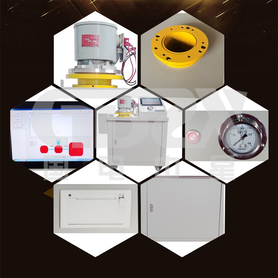 ZX-YF101壓力釋放閥檢測臺細節圖 ZX-YF101壓力釋放閥檢測臺細節圖